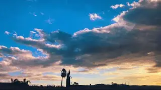 SUNSET ON HIGHWAY 🌄 (FREE FOOTAGE)