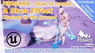 A stun effect (chained to the ground)