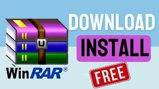 how to Install WinRAR on windows 10 || latest version 2024 (HINDI)