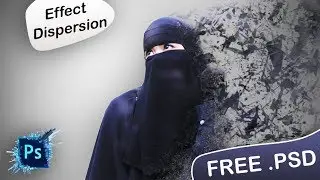 "Free .PSD!" Tutorial Cara Membuat Efek Dispersion Photoshop CS6 | Broken Glass  Brushes
