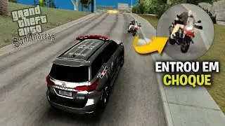 MTA RP | MOTOQUEIRO BATEU DE FRENTE COM A ROTA E DEU NISSO...