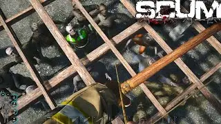 SCUM 0.95 - This is How you Should lvl Up your Archery Skill in Official HARDCORE Servers