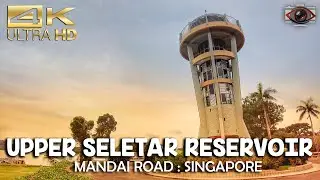 [4K] Upper Seletar Reservoir Park : Singapore Walking Tour