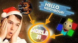 ВСЕ ИГРЫ В ОДНОЙ! ПРИВЕТ СОСЕД ФНАФ БАЛДИ ГРЕННИ WORLD 31 ИГРА ПО ВИНДИ