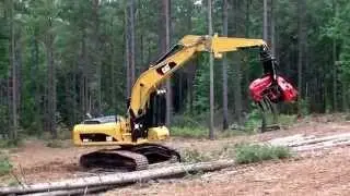 Процессор Cat 320D FM с головкой SAT 323T