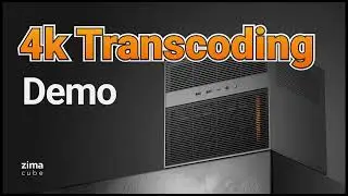 Zimacube Performance Testing: 4k Transcoding