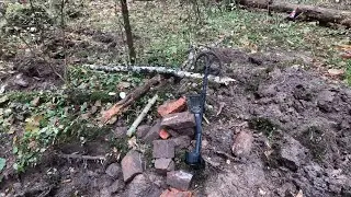 Разведка новых мест. Поиск с металлоискателем.