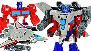 Transformers Optimus Prime Power of the Spark Armor Sky Turbine mounted! | DuDuPopTOY