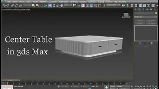 Center Table Modeling in 3ds Max | Center Table in 3d Max | Table Modeling | Coffee Table in 3ds Max