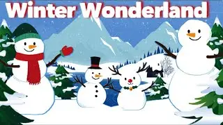 Winter Wonderland for Kids 🎄 | Relaxing Christmas Animation
