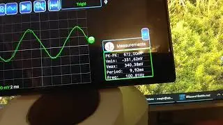 AR-Oscilloscope - android app demo via phone mic
