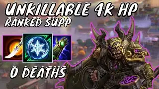 FAFNIR UNKILLABLE BUILD | Smite Season 8 Ranked Conquest | 4k HP TANK