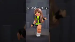 outfits on Roblox vs.. // #roblox #shorts #fyp #viral #robloxedit