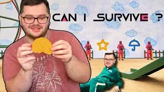I Tried The Squid Game Honeycomb Dalgona Candy CHALLENGE !!!