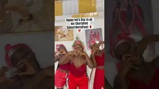 Happy Val’s Day to all our Cherished Subscribers(Fam) 🌹❤️  #triplets #valentinesday #youtubeshorts