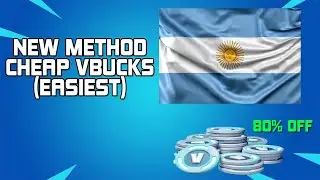 NEW METHOD TO BUY VBUCKS BULK in FORTNITE for CHEAP | Argentina Method 2024