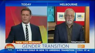 Karl Stefanovic says child gender swap story should be private