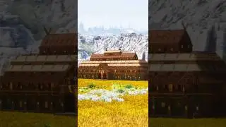 This HUGE Viking Longhouse is INSANE 🦬🔥 | ARK: Survival Ascended