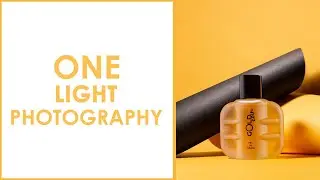 How I create this photo with one light | product photography master class