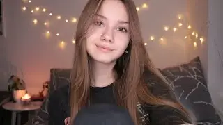 ASMR Close up Mouth Sounds and Unintelligible Whispering | Tongue clicking and Breathing