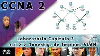 3.1.2.7 Packet Tracer - Investigating a VLAN Implementation CCNA2 CAP3 PT/BR