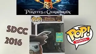 SDCC 2016 FUNKO POP Mail Call - Part 3 -  Cursed Barbossa