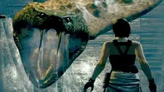 Giant Snake Ate My Poisoned Friend {Resident Evil Remake HD} {Jill} #12