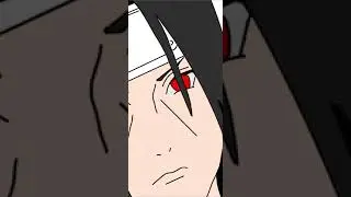 Itachi Uchiha | Finger Drawing Time lapse