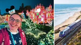 My First Solo Trip to Disneyland | Taking the Amtrak Pacific Surfliner to Anaheim