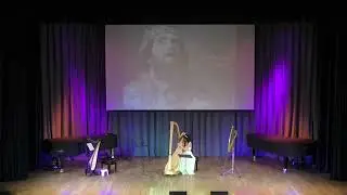 Музыкальный лекторий "Тайны арфы", подготовила и провела Айдана Карашева