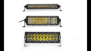 Small and powerful AURORA LED light bars