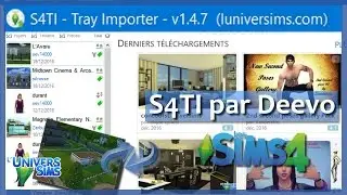 Sims 4 : Tuto Sims 4 tray importer
