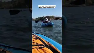 Kayak inflable Bestway, cómo medir presión de aire sin manómetro 