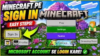 How To Sign In Minecraft PE Without Any Error 😱