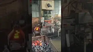 Bearing ring Automatic hot making pressing forming forging punching machine jack_tmm@163.com #bearin