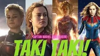 CAPTAIN MARVEL (BRIE LARSON) || TAKI TAKI EDIT || CAPTAIN MARVEL EDIT || CAPTAIN MARVEL X TAKI TAKI