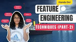 Feature Engineering - Machine Learning -Python Implementation தமிழ் #datapreprocessing #datacleanup