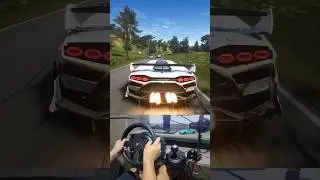 Lamborghini countach LBWK in traffic | assetto corsa | thrustmaster t300 