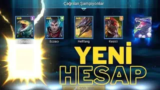 Yeni Hesapta Taş açıyoruz. Yine Farklı Bir Raid Shadow Legends Hesabı :)