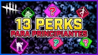 ✅Las 13 MEJORES PERKS para SUPERVIVIENTES PRINCIPIANTES en Dead by Daylight!