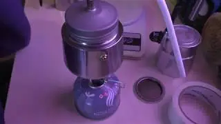 Portable coffee maker...collective farm.