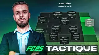 MA TACTIQUE PERSO EN 4-2-2-2 SUR FC25 ET EXPLICATION DU NOUVEAU SYSTÈME