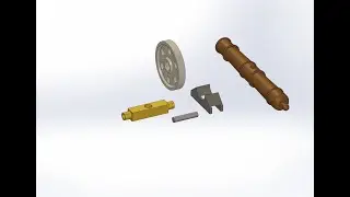 Cannon Assembly Process  #solidworks