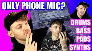 Making a Lofi / Hip Hop Beat with only a Phone Mic and my Voice (Ableton Beatmaking Tutorial)
