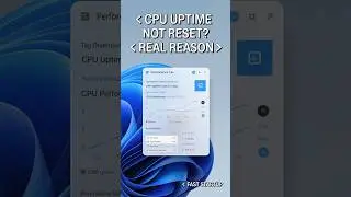 CPU Uptime Showing 2 Days After Restart? Here’s Why! 🔥