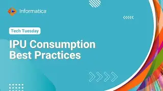 IPU Consumption Best Practices
