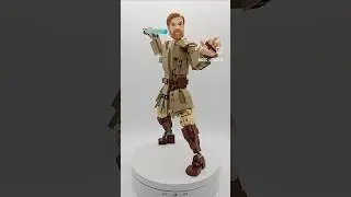 Obi-Wan Kenobi - instructions available on Rebrickable.com! #lego #legostarwars #obiwankenobi