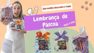 Lembrança para Páscoa - saquinho para doces