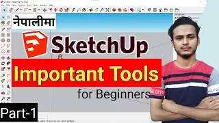 SketchUp Tools and their Functions + shortcut Key | part-1