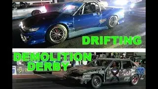 DRIFTING VS DEMOLITION DERBY!